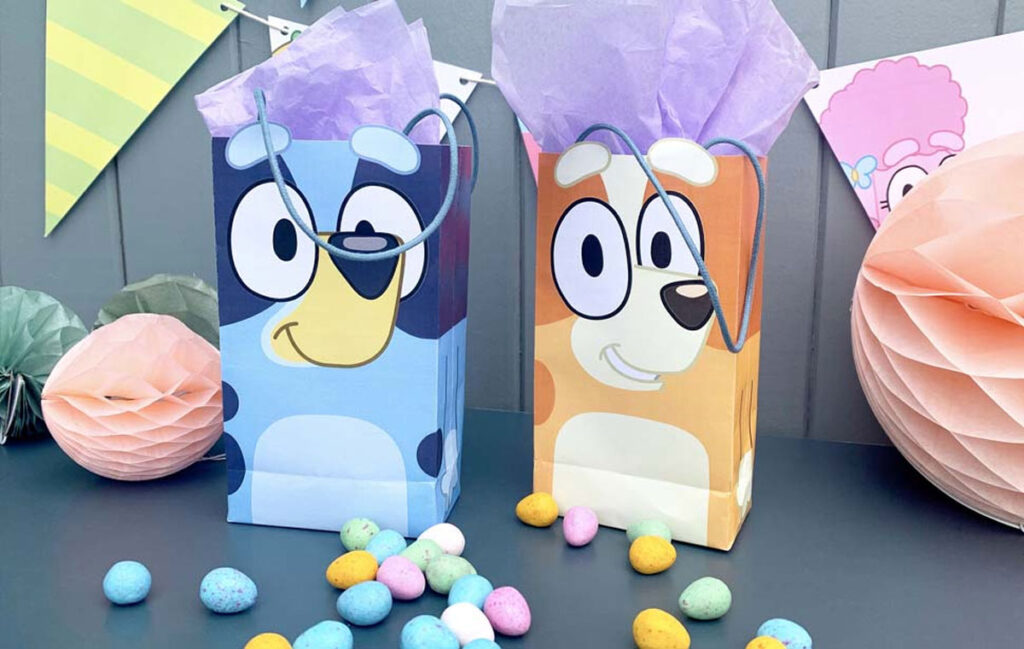 Bluey and Bingo goodie bag