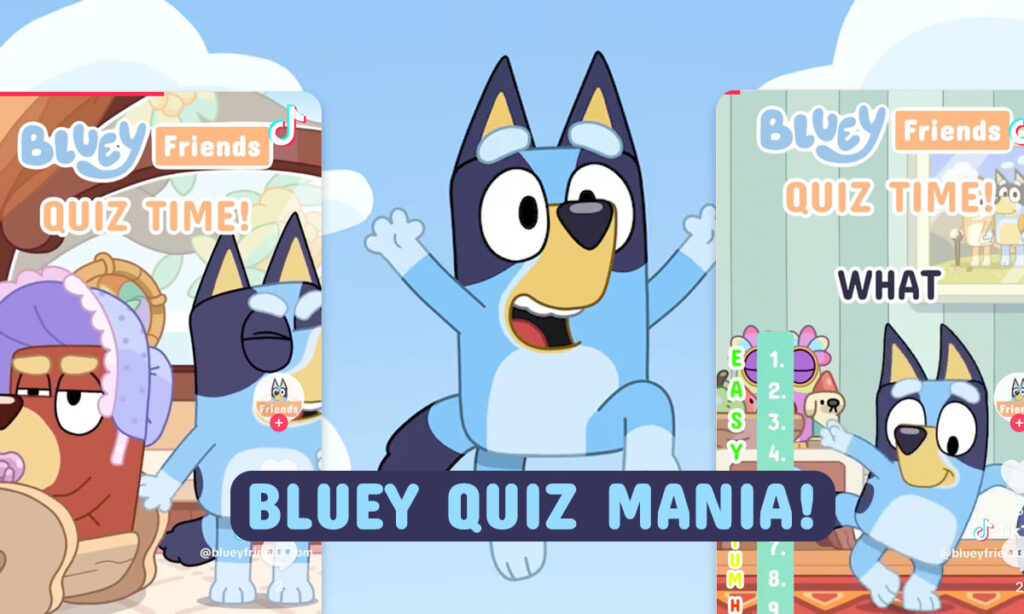 We've got Bluey Quiz Mania here at Blueyfriends.com!