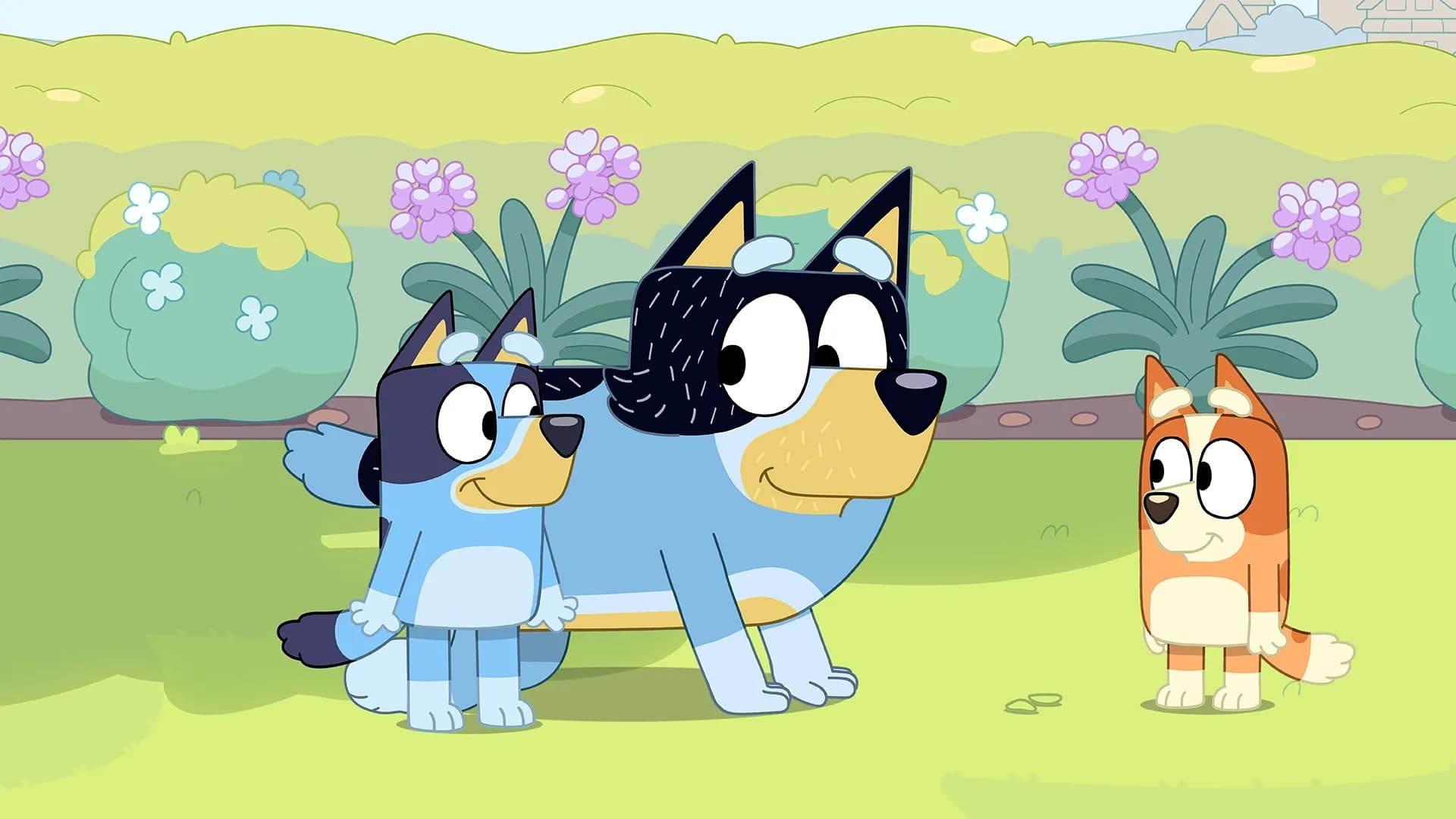 Still from Bluey episode Sheep Dog