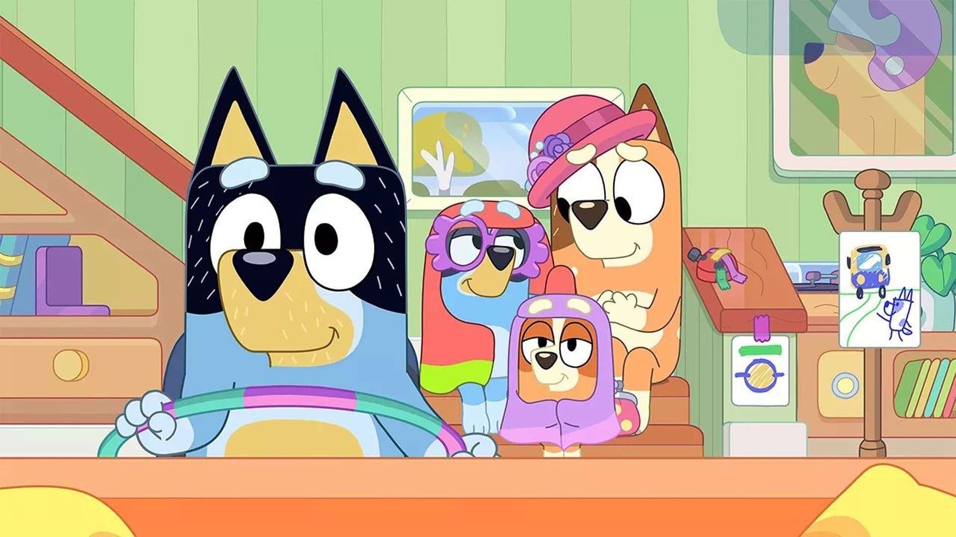 Still from Bluey episode Bus