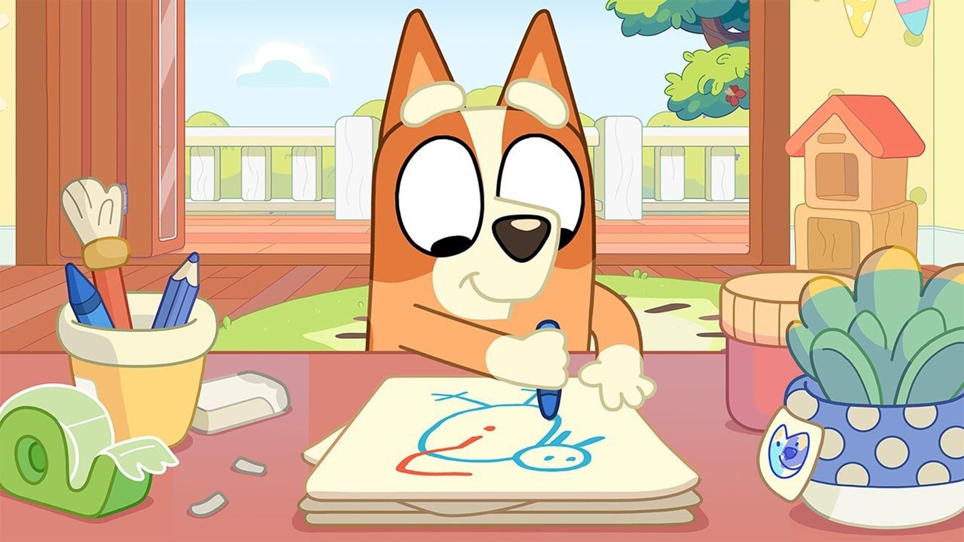 Still from Bluey episode Bingo