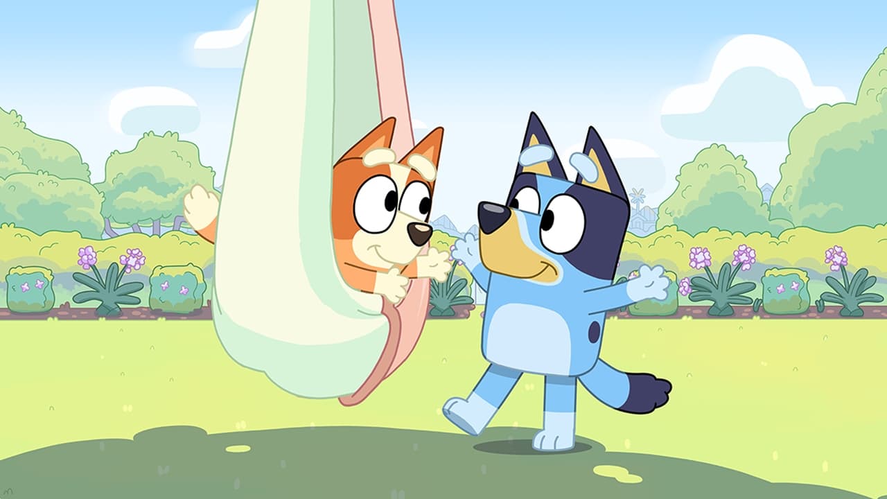 Still from Bluey episode Butterflies