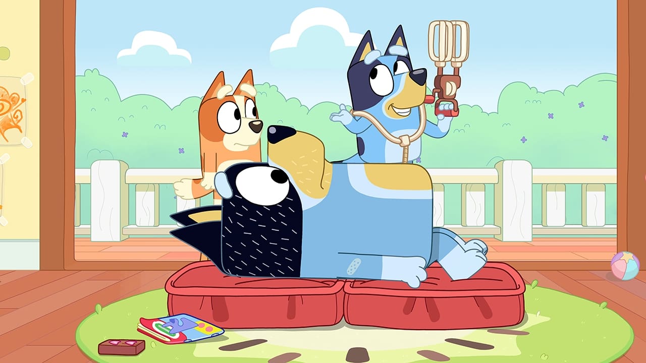 Still from Bluey episode Hospital