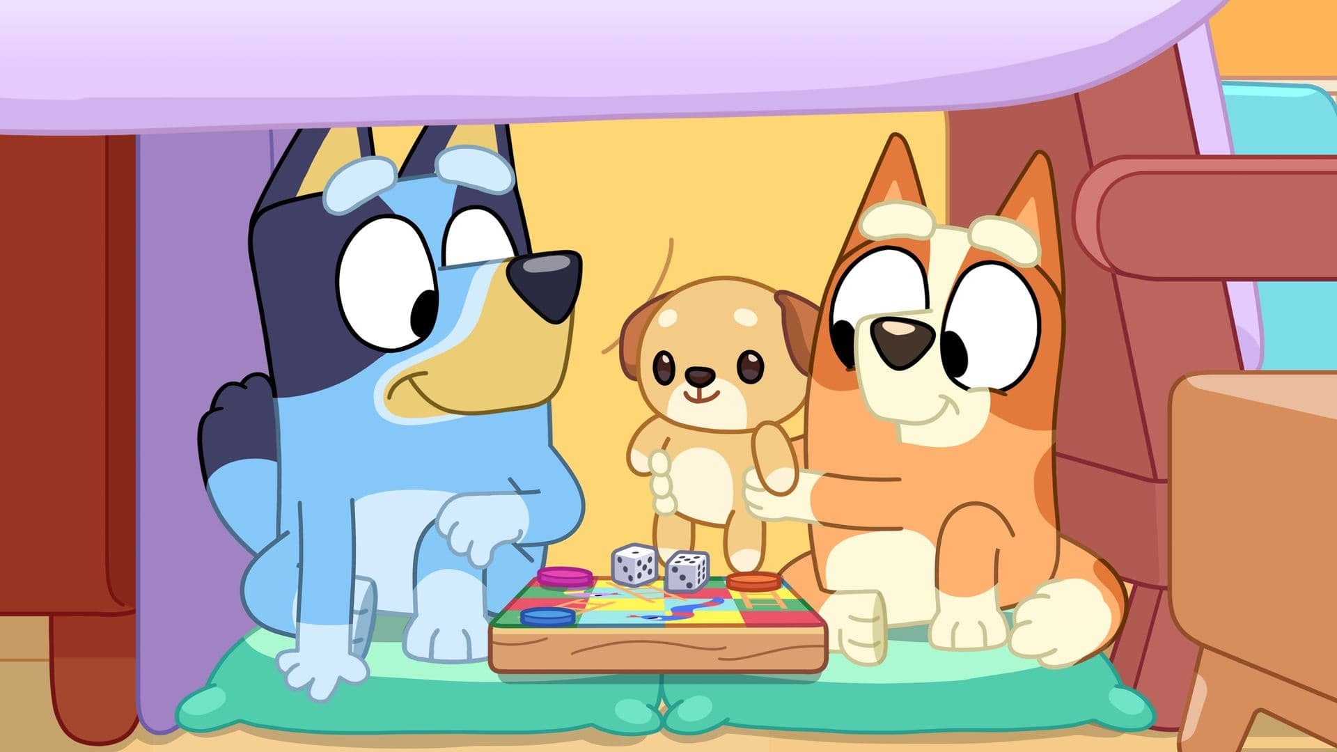 Still from Bluey episode Cubby