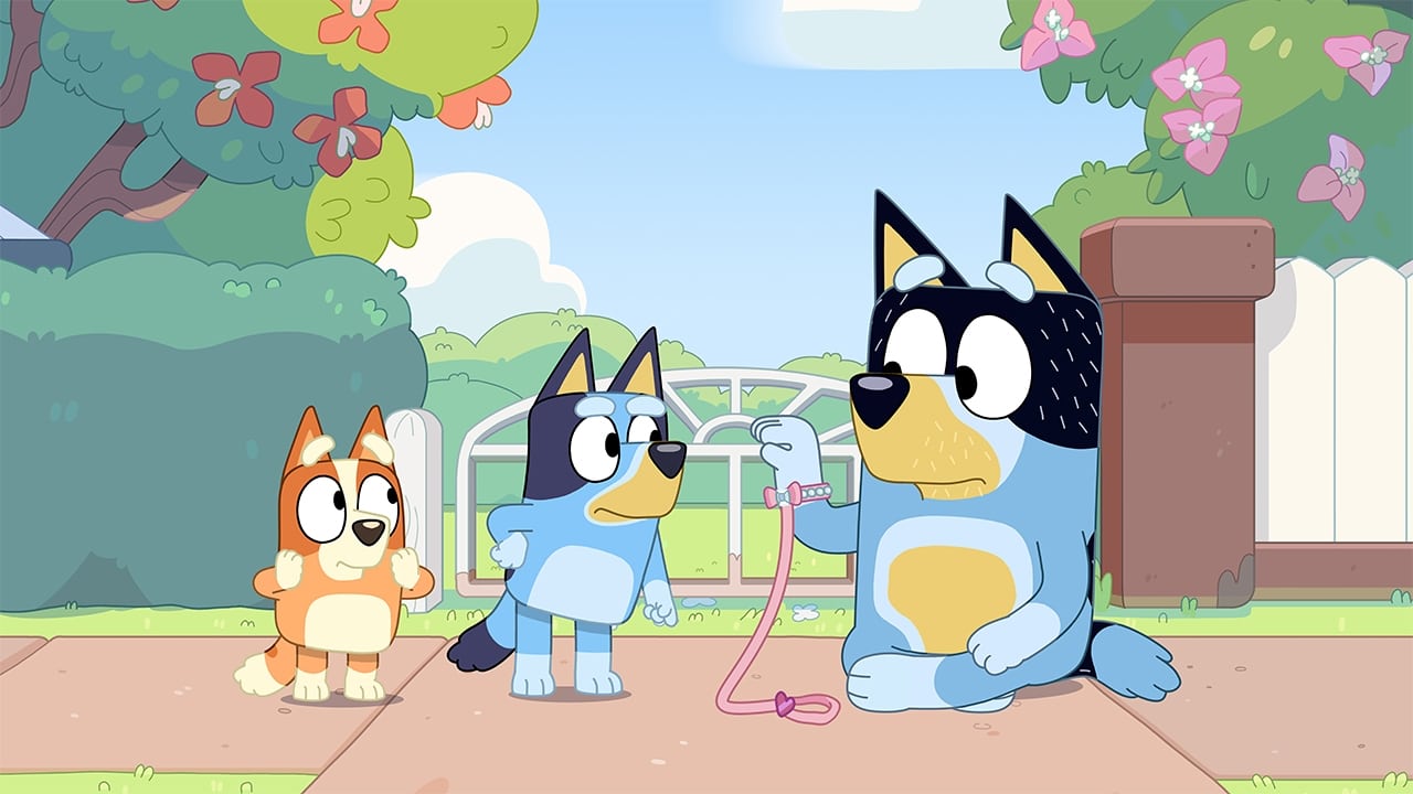 Still from Bluey episode Shaun