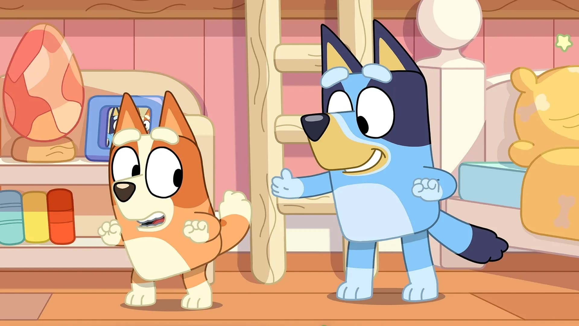 Still from Bluey episode Magic