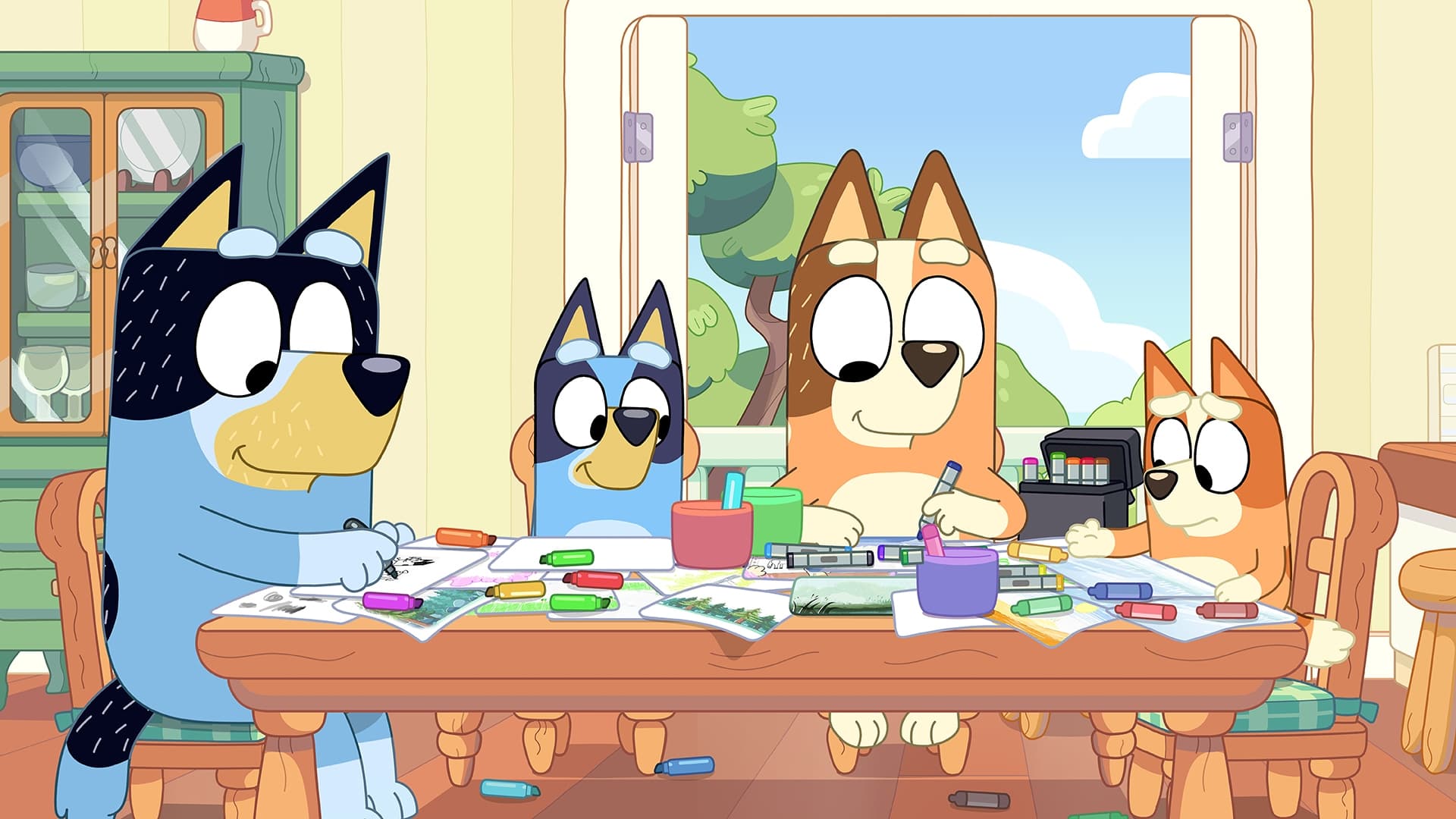 Still from Bluey episode Dragon