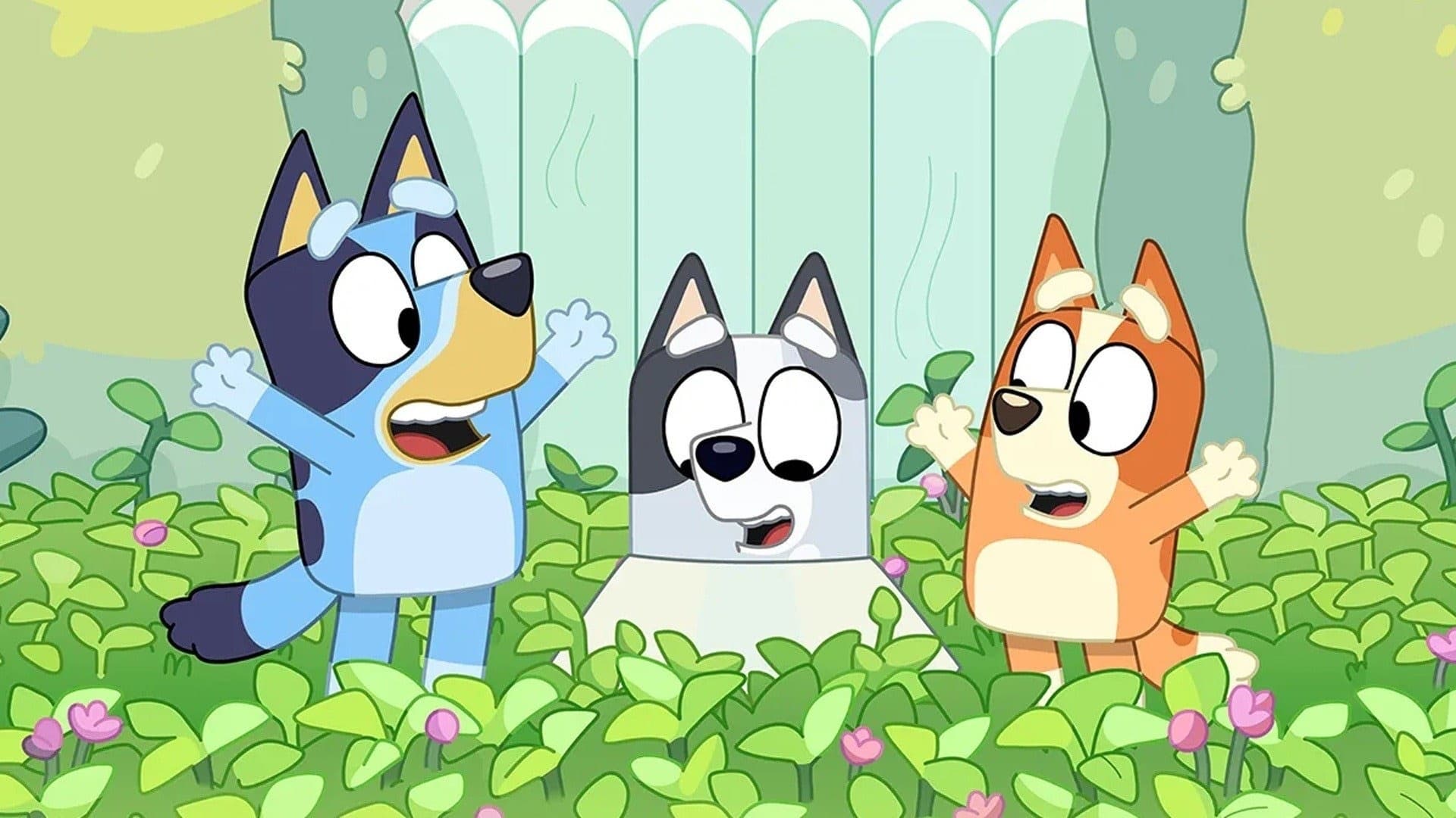 Still from Bluey episode Muffin Cone