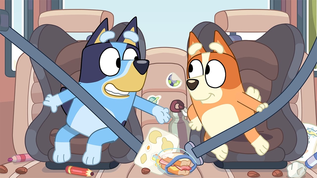 Still from Bluey episode The Dump