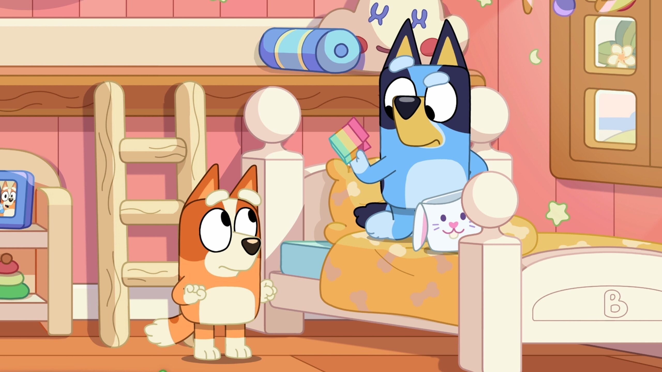 Still from Bluey episode Easter