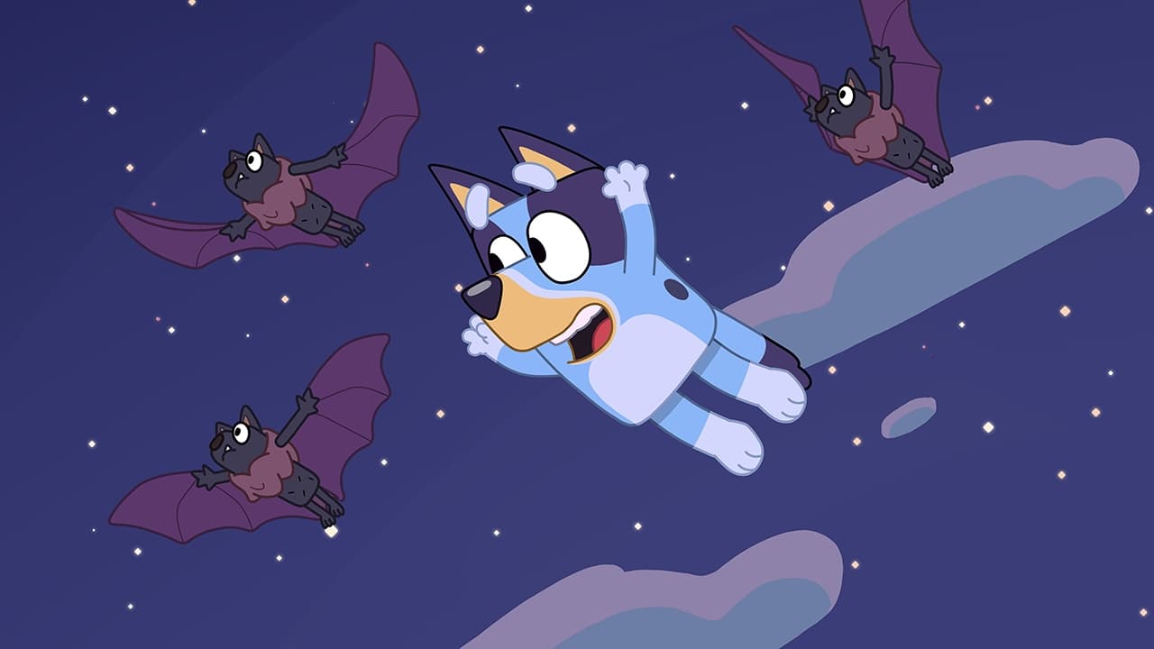 Still from Bluey episode Fruitbat