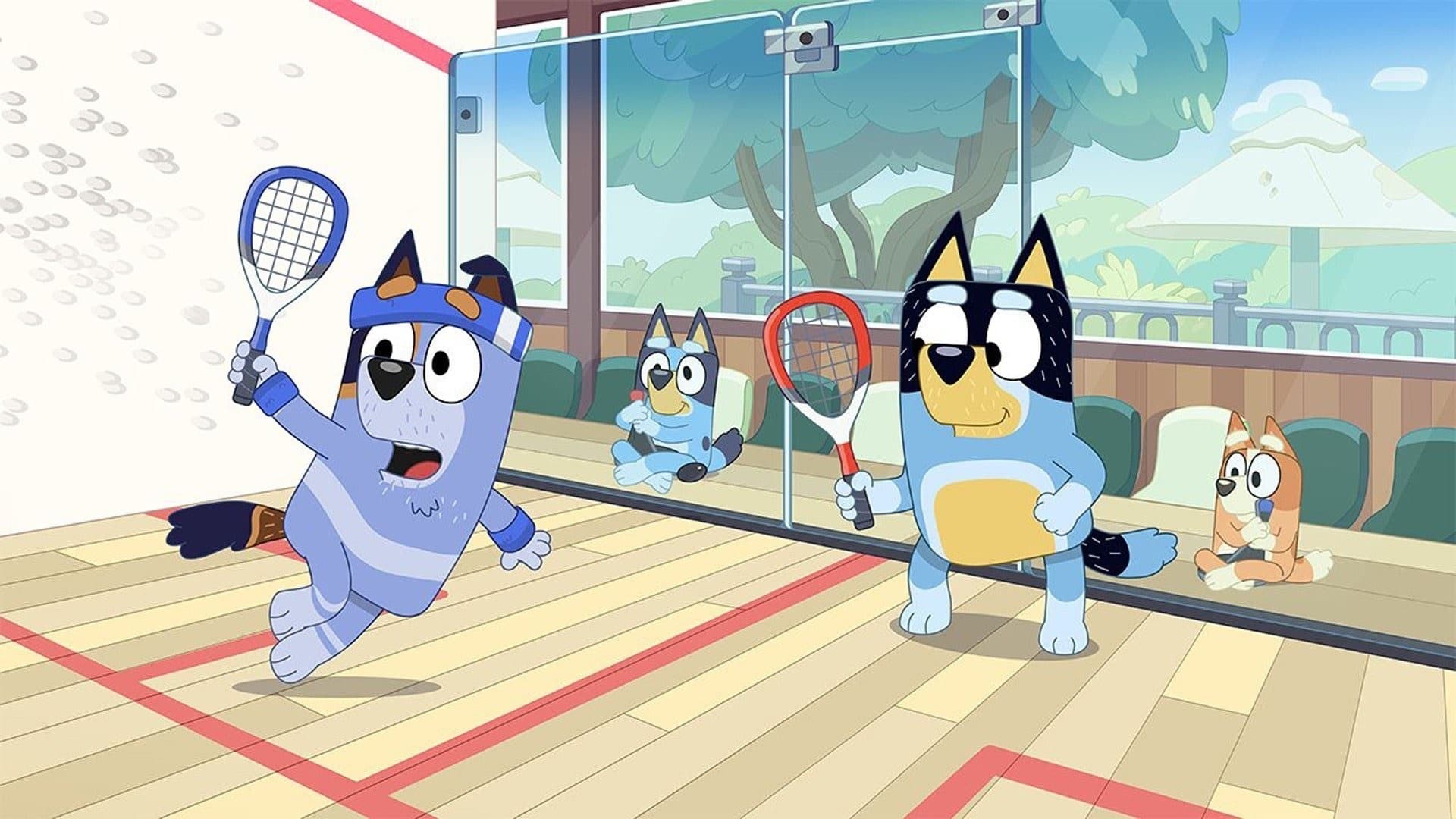 Still from Bluey episode Squash