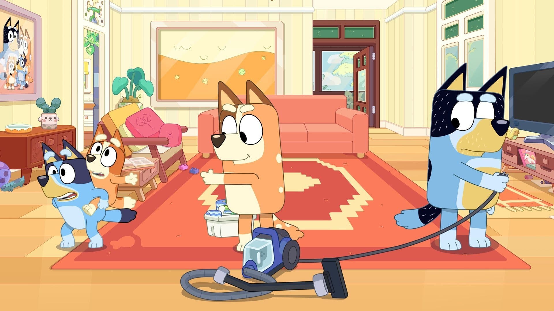 Still from Bluey episode Housework