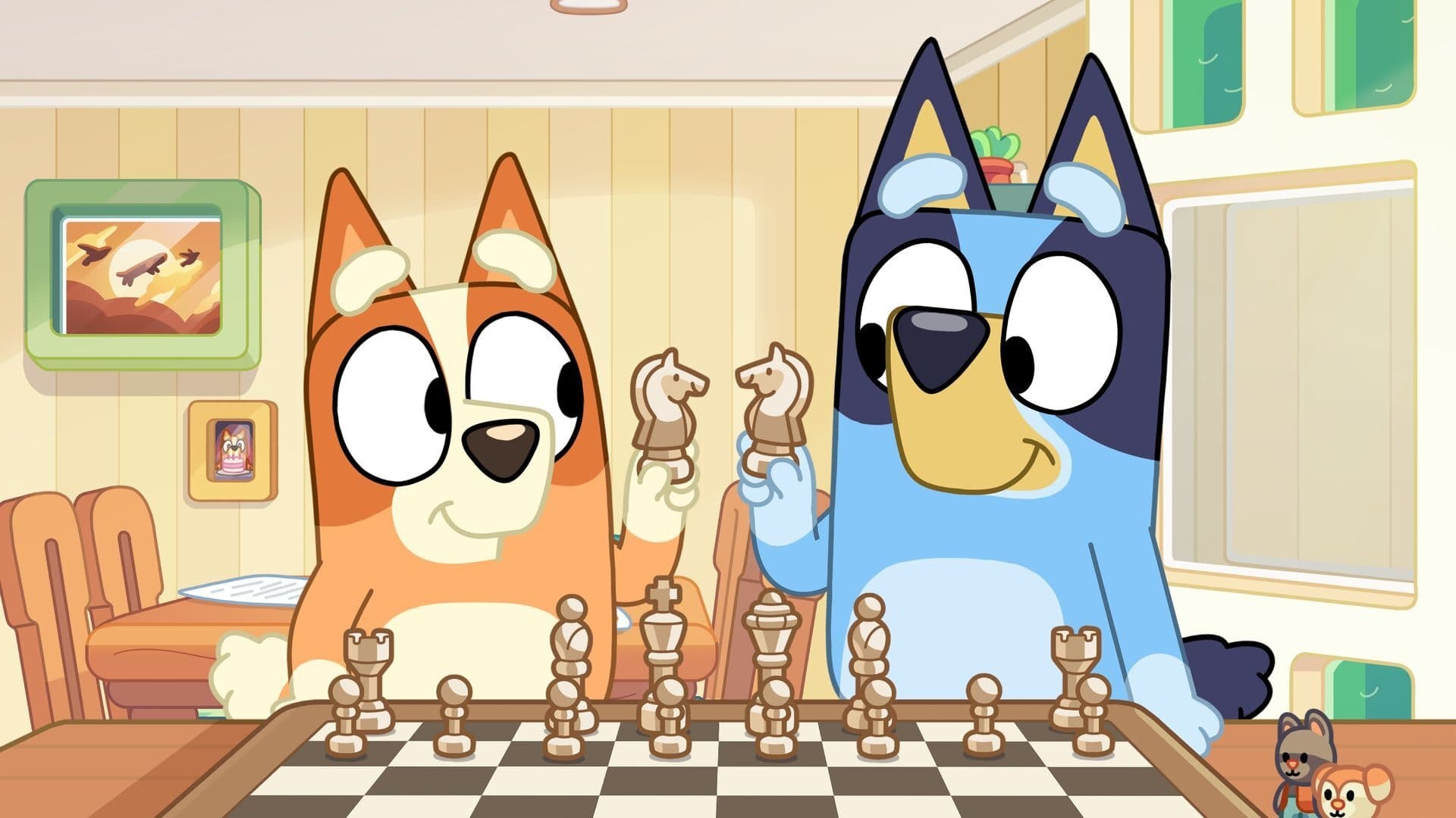 Still from Bluey episode Chest