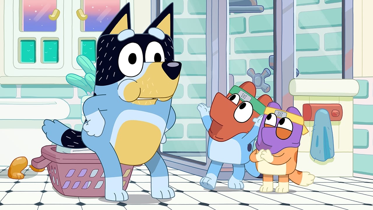 Still from Bluey episode Chickenrat