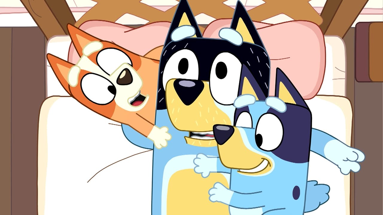 Still from Bluey episode Hotel