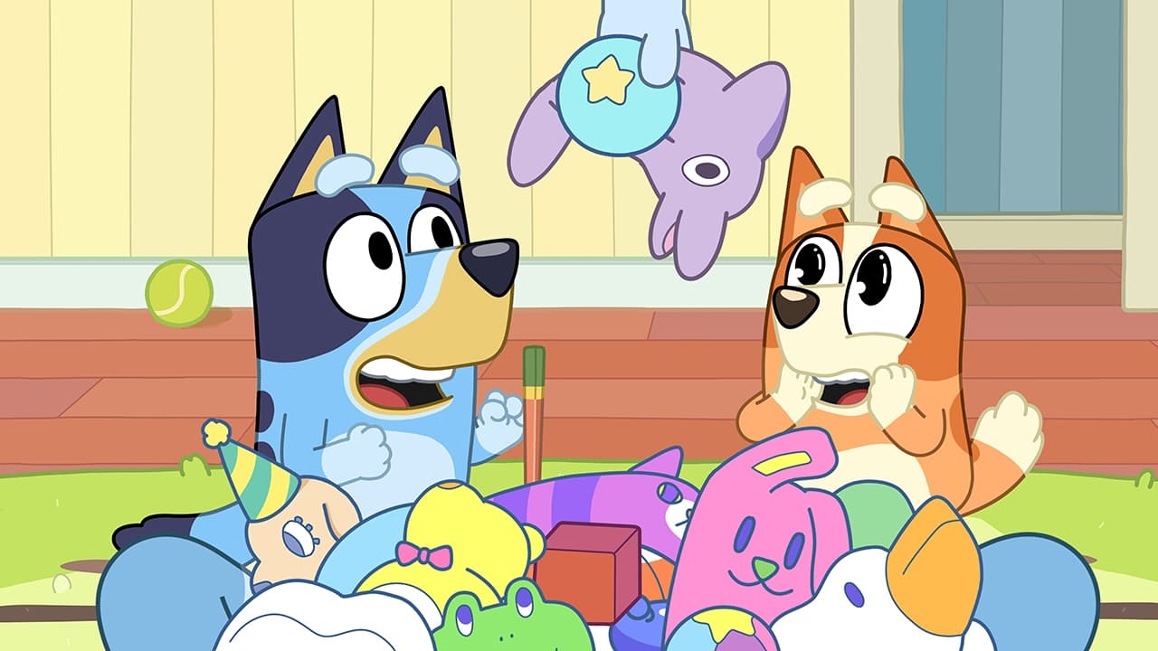 Still from Bluey episode The Claw