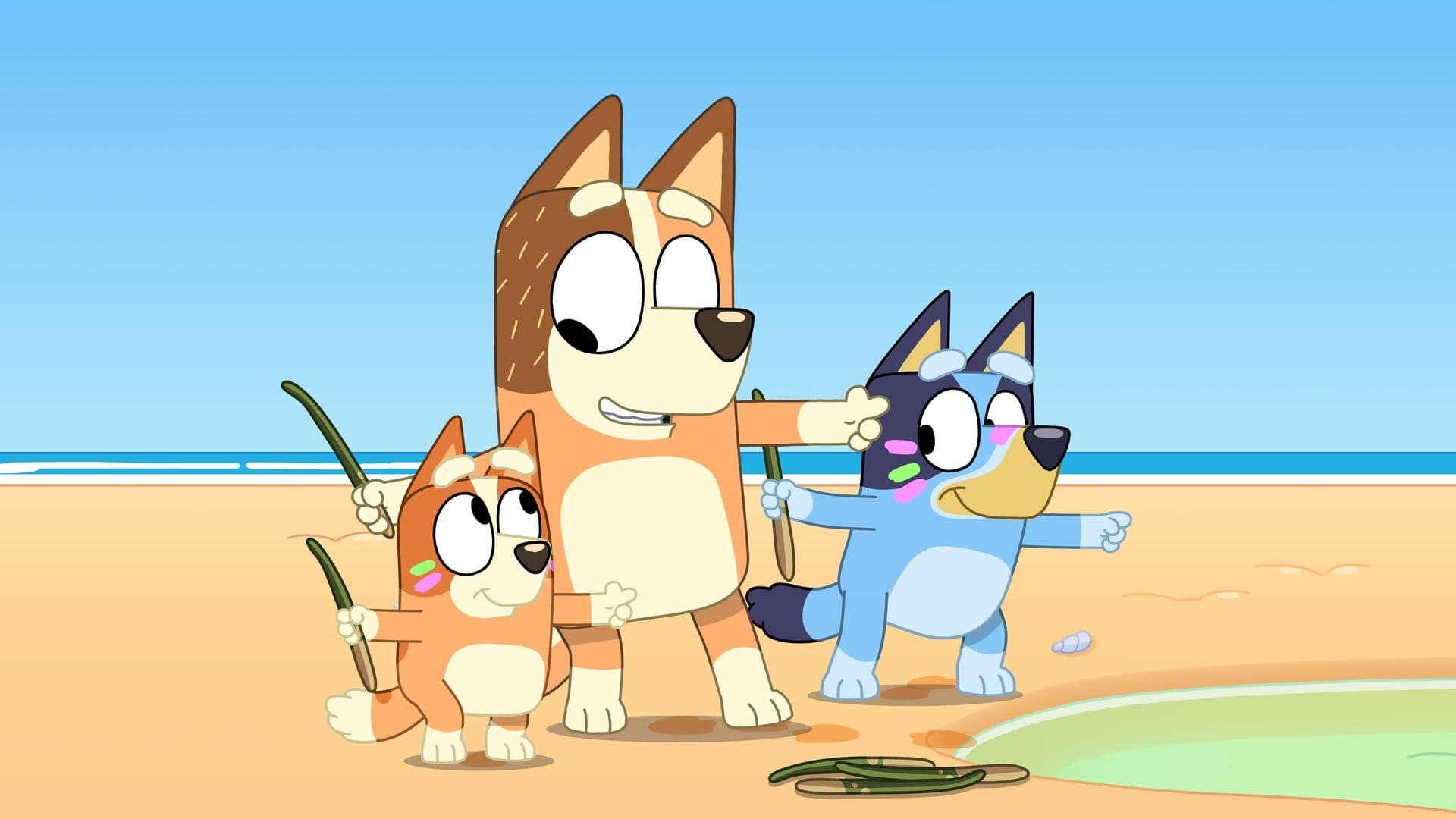 Still from Bluey episode Stickbird