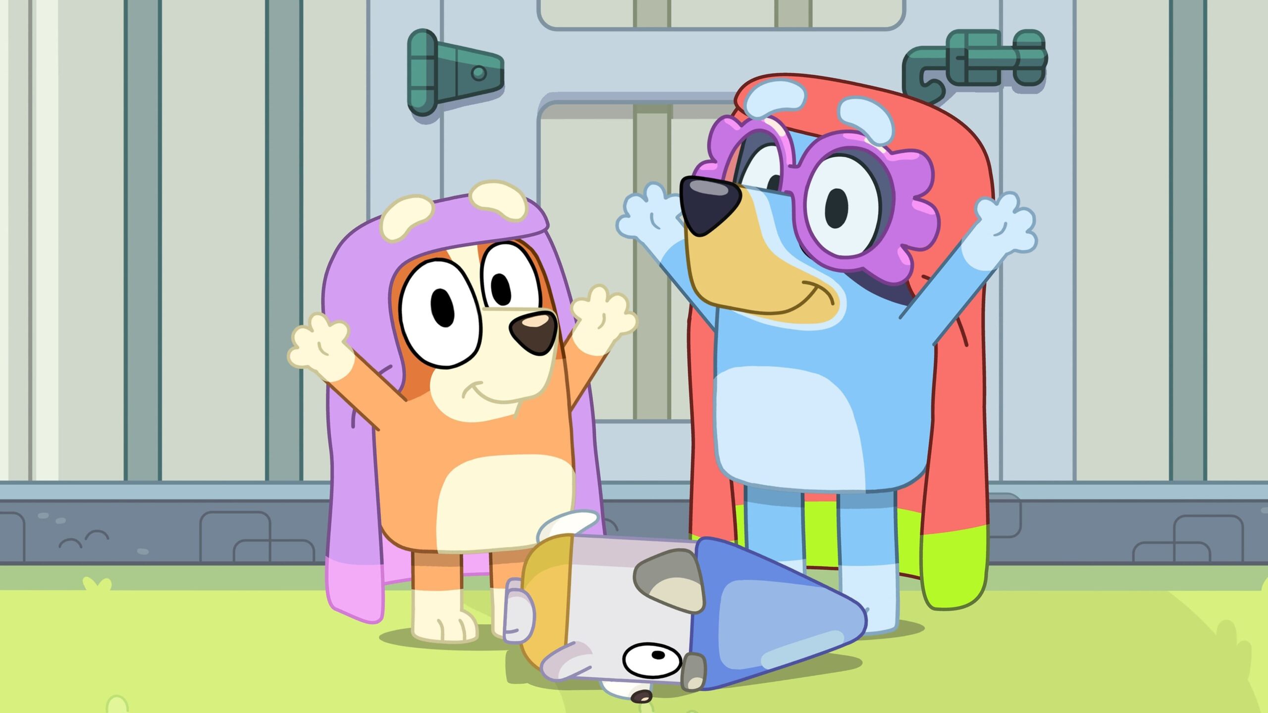 Still from Bluey episode Ghostbasket