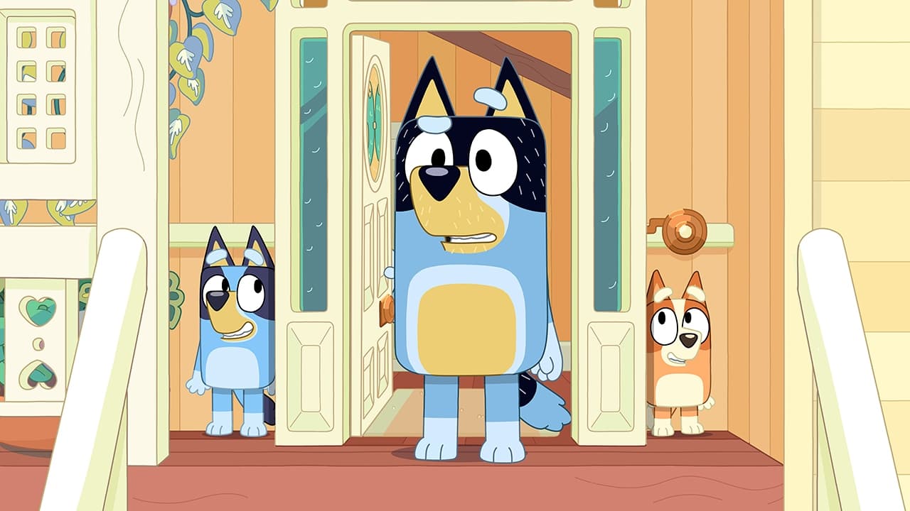 Still from Bluey episode The Weekend