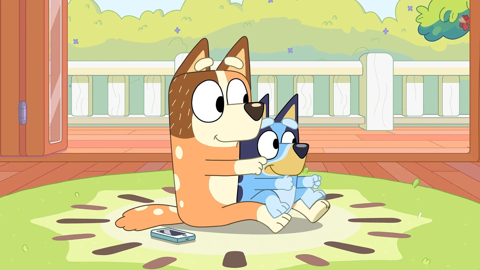 Still from Bluey episode Driving