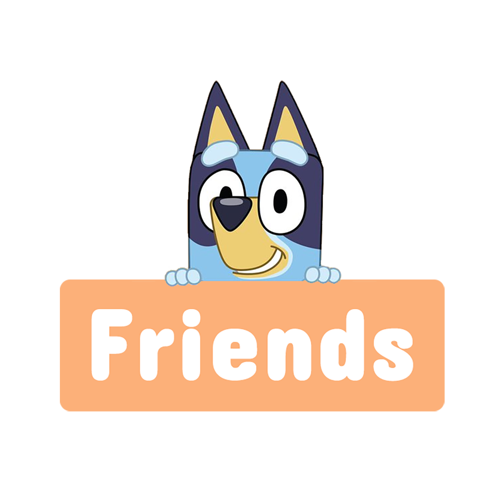 Bluey Friends logo