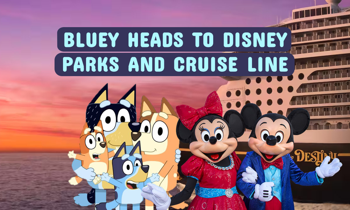 Bluey Heads to Disney Parks and Cruise Line