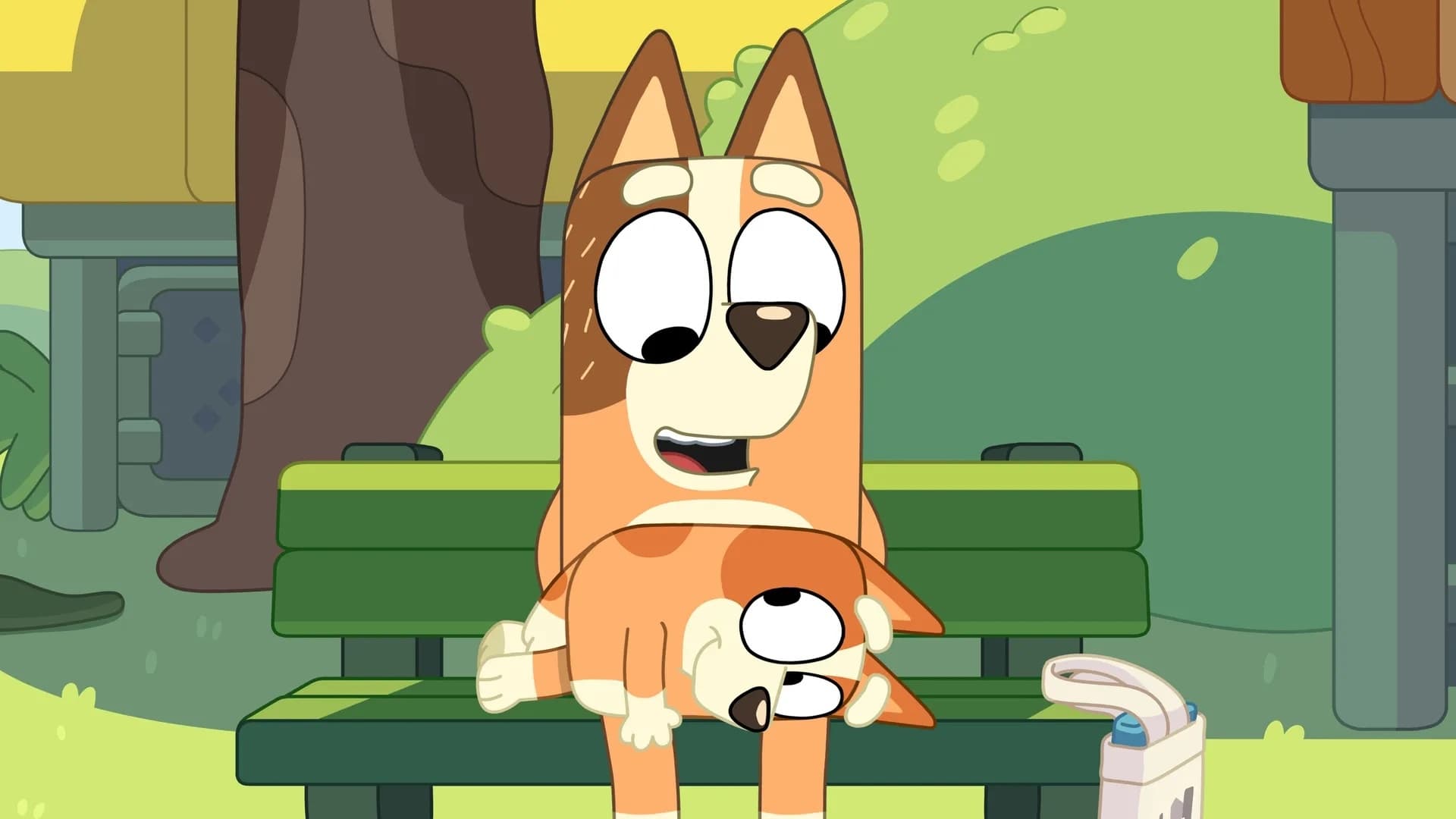 Still from Bluey episode Animals