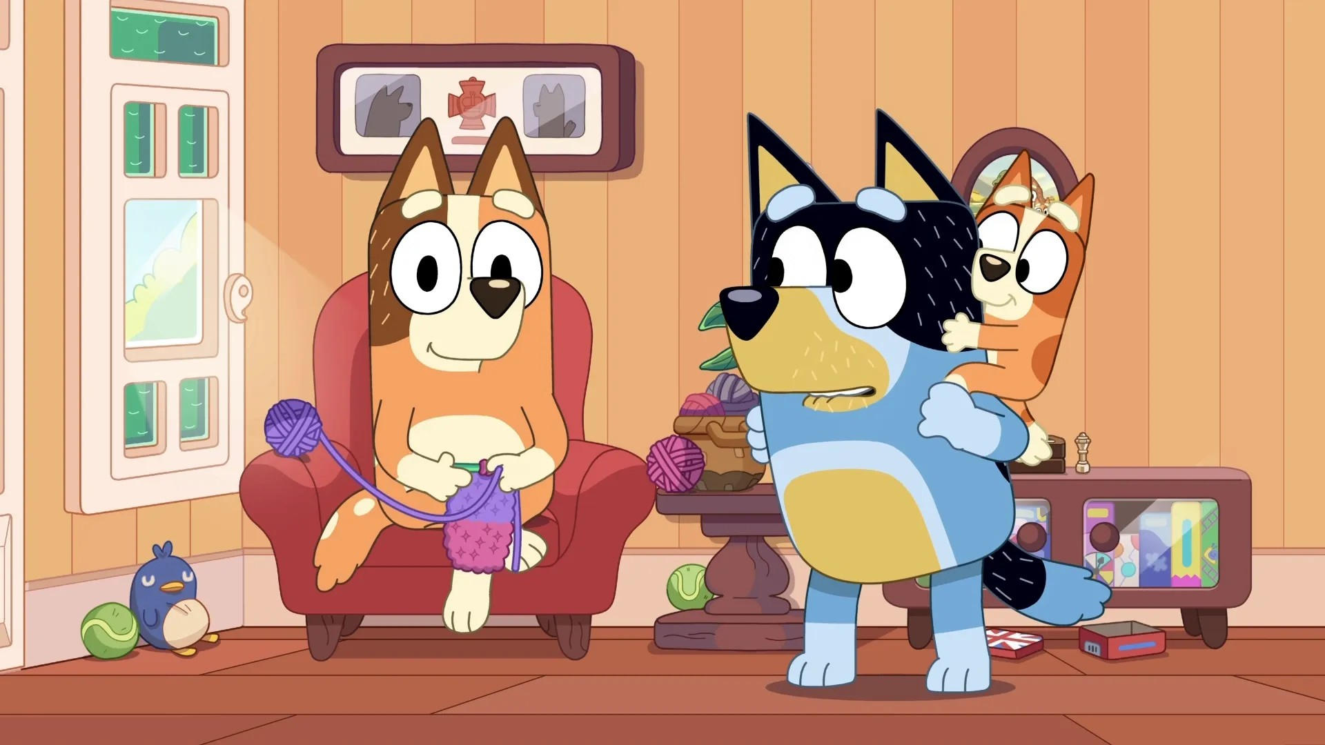 Still from Bluey episode Where