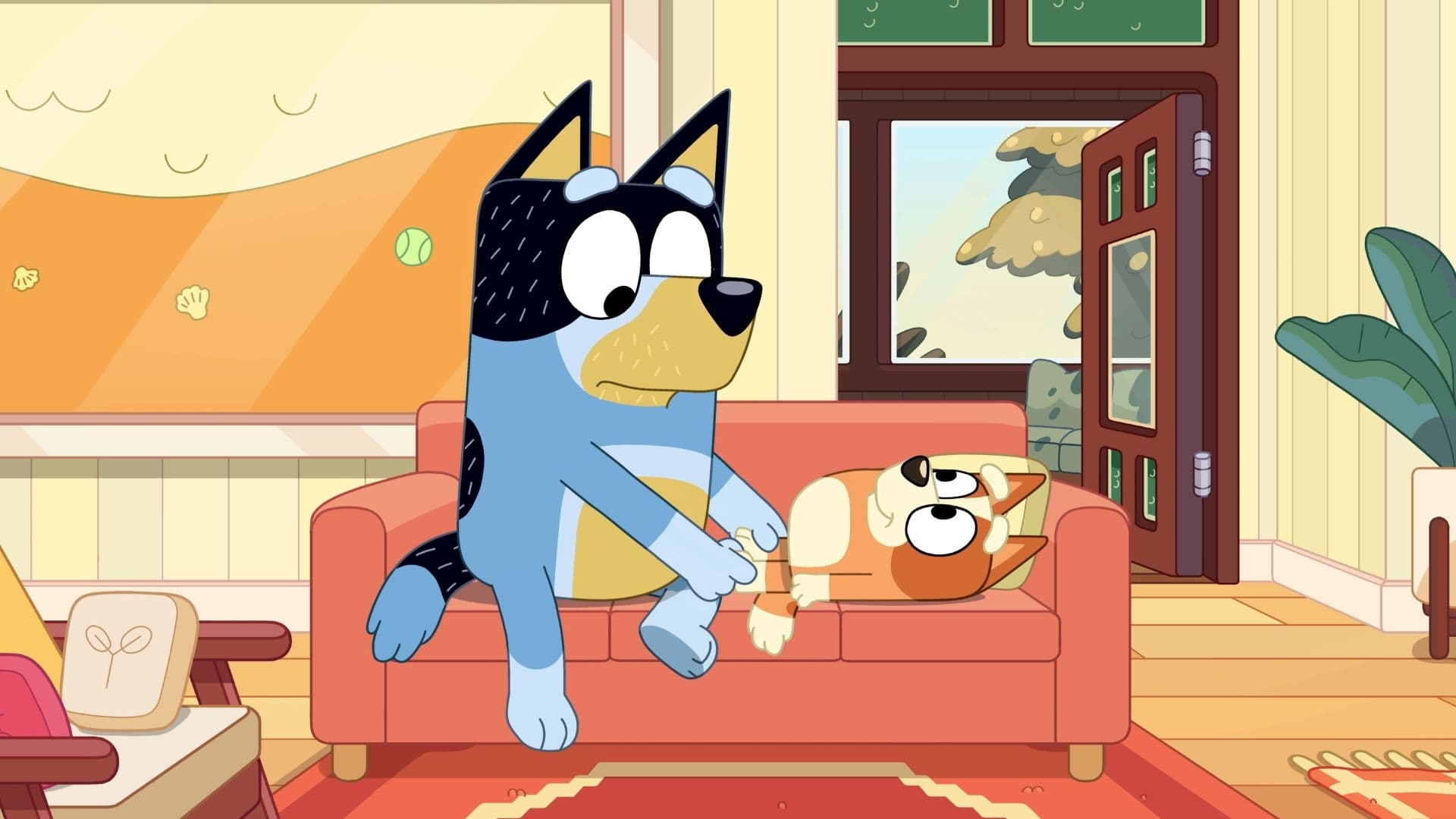 Still from Bluey episode Bingo 3000