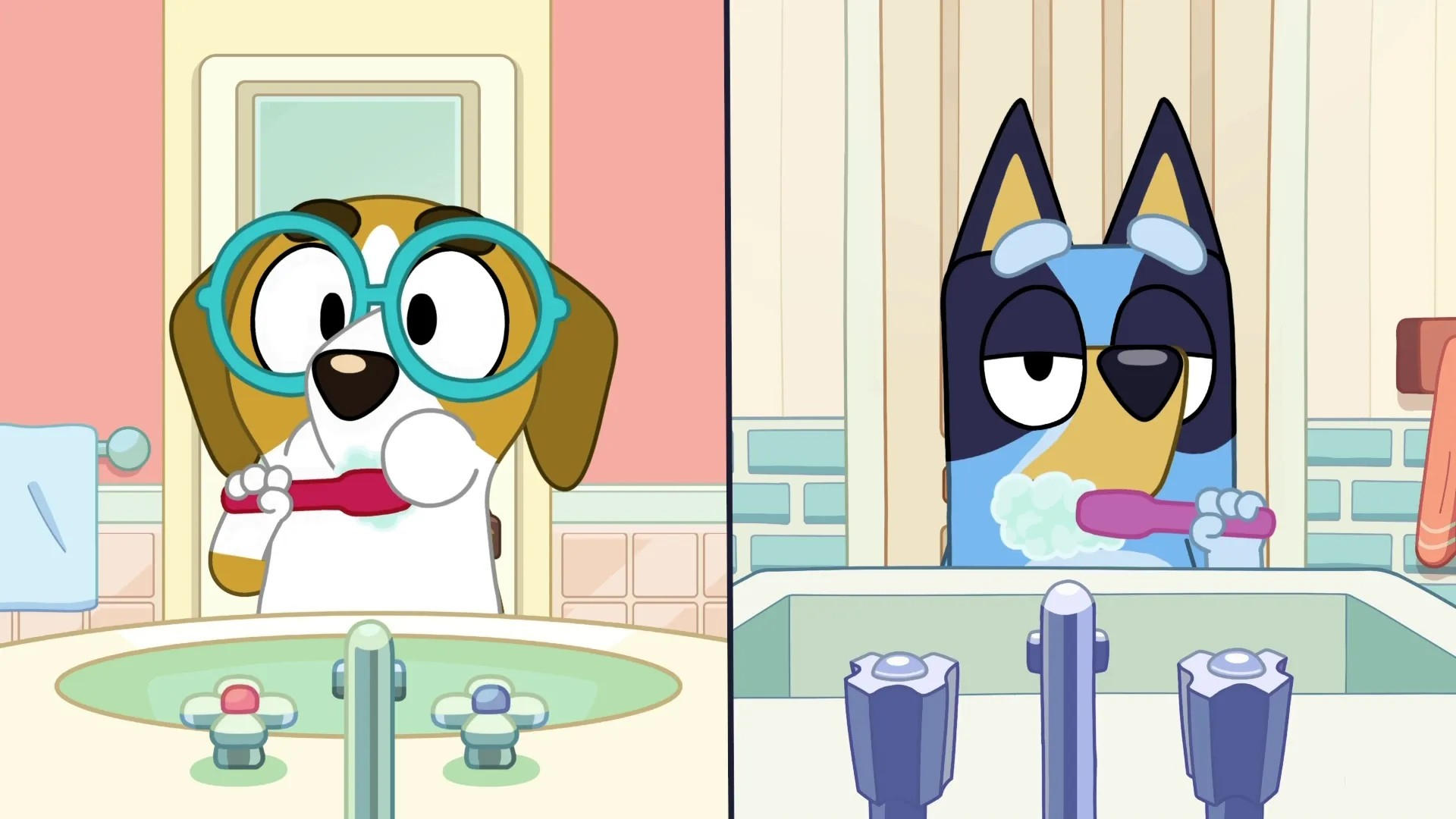 Still from Bluey episode Alongside