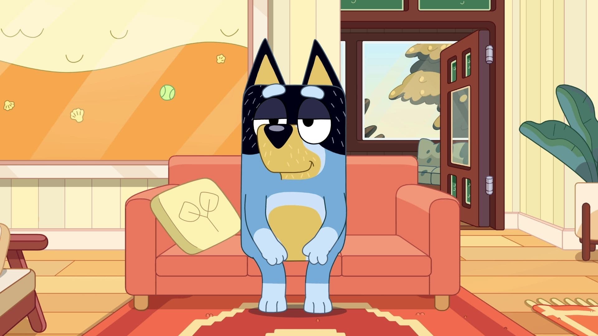 Still from Bluey episode Government